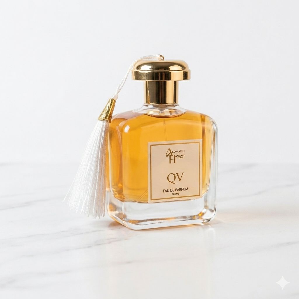 عطر Qv الفاخر بمكونات العود والقهوة من Aromatic Harmony